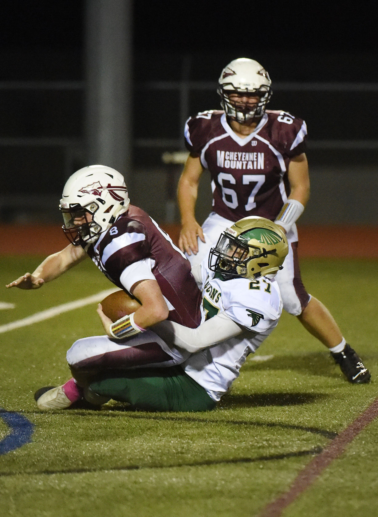 PHOTOS: Cheyenne Mountain Indians (19) Falcon High School Falcons (22)